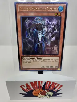 YuGiOh Spellbook Magician of Prophecy REDU-EN015 1st Edition Ultimate Rare NM - Image 1