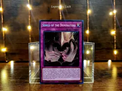 Yugioh! Songs of the Dominators - ALIN-EN078 - Secret Rare - 1st Edition NM - Image 1