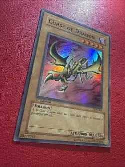 Yu-Gi-Oh! - Curse of Dragon - LOB-066 - 1st Edition - MP/LP - VINTAGE - Image 2