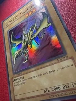 Yu-Gi-Oh! - Curse of Dragon - LOB-066 - 1st Edition - MP/LP - VINTAGE - Image 4