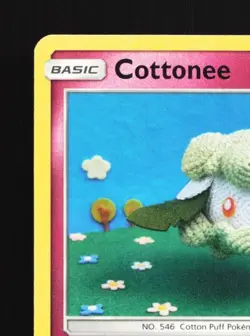 Cottonee 143/236 LP Unified Minds English Pokemon Card TCG - Image 4