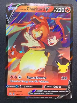 Lance's Charizard V SWSH133 Oversize Card Pokemon Promo - Image 1