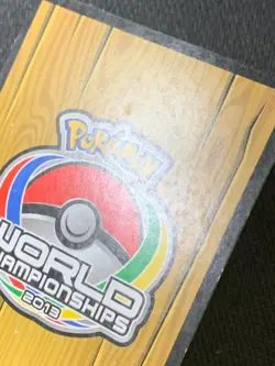 Pokemon World Championship 2013 Card Lightening Energy Signed - Image 4