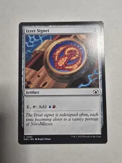 Izzet Signet Commander: March of the Machine Regular - Image 1