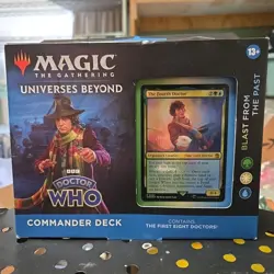 Magic The Gathering Doctor Who Commander Deck - Blast from The Past - Image 1