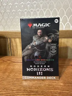 Magic The Gathering Graveyard Overdrive Modern Horizons III CommanderDeck SEALED - Image 1