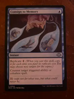 MTG Magic the Gathering Modern Horizons 3 Consign to Memory NM - Image 1