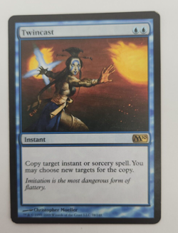 Twincast M10 LP MTG Magic 2010 Blue Rare Instant. - Image 1