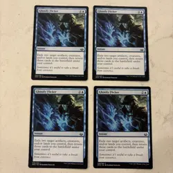 Magic the Gathering MTG Ghostly Flicker Play Set Of 4 - Image 1