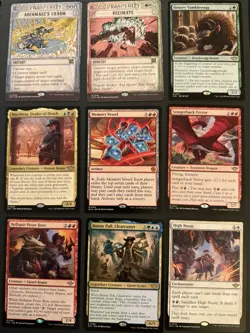 Magic The Gathering - Lot Of 125 Rare Cards NM - Image 3