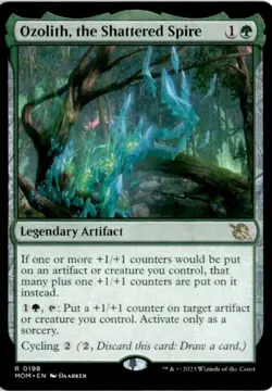 March of the Machine #198 Ozolith, the Shattered Spire Magic The Gathering Rare - Image 1