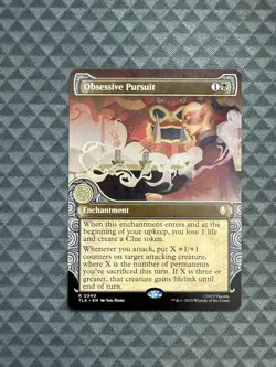 MTG Obsessive Pursuit #0340 Showcase Rare Avatar: The Last Airbender (TLA) - Image 1