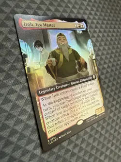 MTG Iroh, Tea Master #0381 Foil Ext. Art Rare Avatar: The Last Airbender (TLA) - Image 2