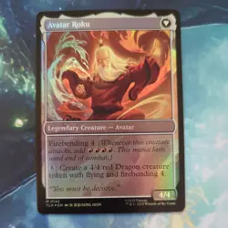 The Legend of Roku Mythic FOIL - MTG Avatar: The Last Airbender TLA - Image 2
