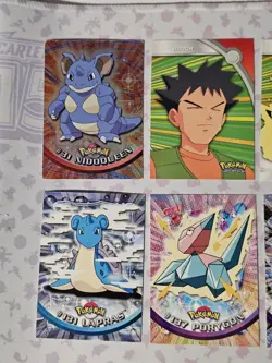 Misc Pokemon TCG Topps/TV Animation Card Lot (14 Cards) LP-MP Holo/Non Holo - Image 2