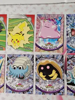 Misc Pokemon TCG Topps/TV Animation Card Lot (14 Cards) LP-MP Holo/Non Holo - Image 3