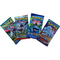 Pokemon TCG: 4 Random Booster Packs - 40 Cards Total - Includes 4 Blister Packs - Image 1