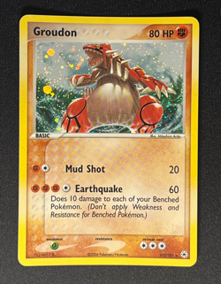 Groudon 102/101 Pokemon 2004 EX Hidden Legends-Secret Rare Holo -NM+ - Image 1