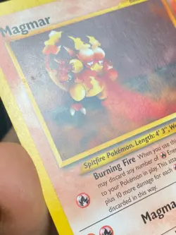 ENGLISH POKEMON MAGMAR 44 PROMO BLACK STAR WIZARDS - EXC/NM - Image 2