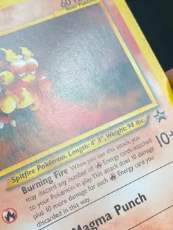 ENGLISH POKEMON MAGMAR 44 PROMO BLACK STAR WIZARDS - EXC/NM - Image 3