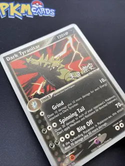 Pokemon TCG Dark Tyranitar World Championship 2005 19/109 Regular Rare LP. - Image 3