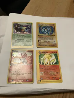 Pokemon TCG Vintage Lot Of 4 Cards Holo And Non Holo - Image 2