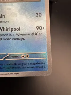 Pokemon Vaporeon Master Ball Pattern 022/131 Prismatic Evolutions Holo LP - Image 5