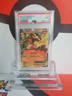2014 pokemon xy flashfire charizard ex #12 PSA 9 - Image 1