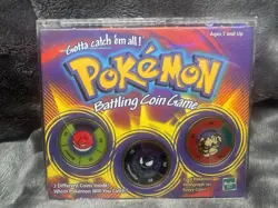 Hasbro 1999 Pokemon Battling Coin Game 3 Coin,Voltorb#100, Gastly#92,Arcanine#59 - Image 2