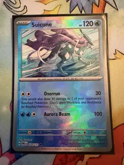 Suicune (Poke Ball Pattern) 024/131 Pokemon TCG SV: Prismatic Evolutions Holo NM - Image 1