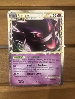 Pokemon Gengar Prime Triumphant Holo Card 94/102 Ultra Rare - Image 1