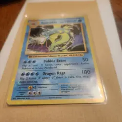 HOLO BLEED RARE Gyarados Holo Rare 34/108 XY Evolutions Pokemon Card Misprint - Image 4