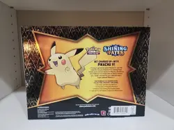 Pokemon TCG Shining Fates Pikachu V 5 Box Collection 4 Sealed Booster Packs - Image 2