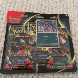 Pokemon TCG Phantasmal Flames Blister Pack sneasel New Sealed - Image 1