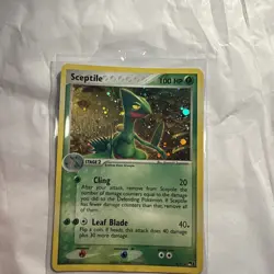 Pokemon TCG Sceptile POP SERIES 1 Holo Rare 4/17 NM - Image 1