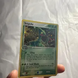 Pokemon TCG Sceptile POP SERIES 1 Holo Rare 4/17 NM - Image 4