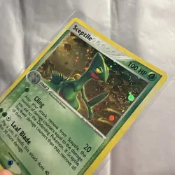 Pokemon TCG Sceptile POP SERIES 1 Holo Rare 4/17 NM - Image 5