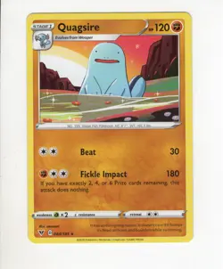 QUAGSIRE VIVID VOLTAGE SET RARE POKEMON 084/185 NM/M - Image 1
