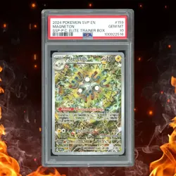 Pokemon Surging Sparks MAGNETON Pokemon Center PSA 10 #159 - Image 1