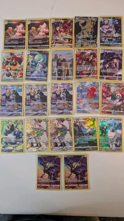 Pokemon TCG Lot 22 Cards Trainer Gallery Full Art Holo Rare Near Mint - Image 1