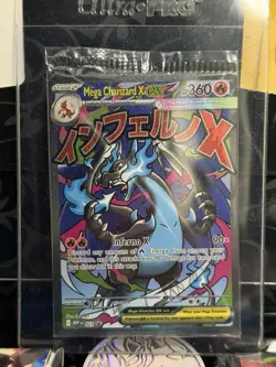 Pokemon TCG Mega Charizard EX Orcorio UPC Promo 23 And 24 SEALED Near Mint - Image 1