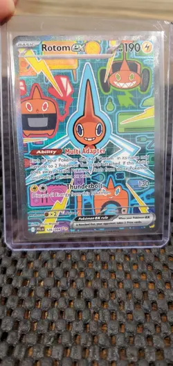 Rotom ex 126/094 Me02: 2025 Pokemon Phantasmal Flames Holo - Full Art - Image 1