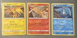 Pokemon Legendary Birds Trio - Moltress, Articuno, Zapdos - Image 1