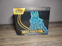 Pokemon TCG Mega Evolution Lucario Elite Trainer Box ETB - Brand New Sealed - Image 1