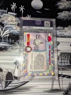 POKEMON TOPPS CHROME SERIES 2 TEKNO MAGNEMITE #81 PSA 9 RARE - Image 3