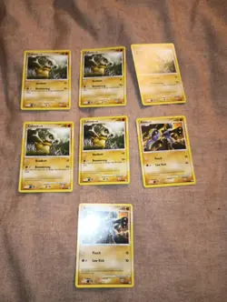 125 Vintage Pokemon Card Lot With Vintage Collectors Tin - Image 4