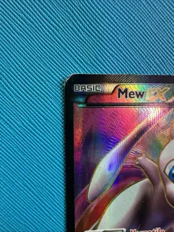 Mew EX Full Art 120/124 Ultra Rare BW Dragons Exalted Pokemon TCG - Image 2