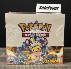 New & Sealed Pokemon Scarlet & Violet Surging Sparks Booster Display Box - Image 1