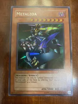 Yugioh Metalzoa The Falsebound Kingdom TFK-002 Prismatic Secret Rare Promo NM - Image 1