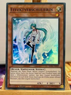 Effektverschleierin RA01-DE003 Super Rare Deutsch EX YUGIOH - Image 1